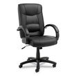 Alera Strada Series High-Back Swivel/Tilt Top-Grain Leather Chair
