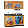 Clinton Pediatric Fun Series Schoolhouse Base and Wall Cabinets