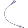 Covidien Dover 100% Silicone Two Way Foley Catheter - 5cc Balloon Capacity