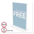deflecto Double-Sided Sign Holder