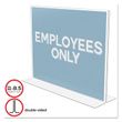 deflecto Double-Sided Sign Holder
