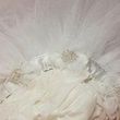 Doggie Design Wedding White Satin Dress - Closer View
