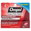 Orajel Benzocaine Oral Pain Relief Gel