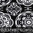 Bwell Black and White Flowers Bandtastik Band