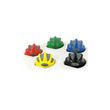 CanDo Digi Squeeze Small Hand Exercisers with Rack