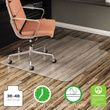 deflecto EconoMat Non-Studded All Day Use Chair Mat for Hard Floors