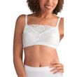 Amoena Isabel Wire-Free 2118 Camisole Soft Cup Bra-White Front View
