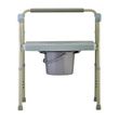 Nova Medical Heavy Duty Commode with Extra Wide Seat Front