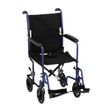 Nova Medical Lightweight Transport Chair Blue