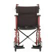 Nova Medical Transport Chair with Rear Wheels Back View