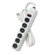 Fellowes Six-Outlet Metal Power Strip