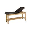 CanDo Treatment Table With Adjustable Back And Shelf