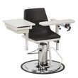 Clinton Blood Drawing Chair with Flip Arm and Drawer
