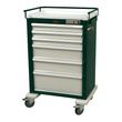 Harloff Aluminum Universal Line Super 6 Drawer Procedure/Nurse Supply Cart