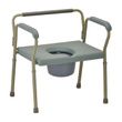 Nova Medical Heavy Duty Commode with Extra Wide Seat