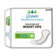 Secure Personal Care TotalDry Maximum Boost Ups Pads