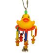 AE Cage Company Happy Beaks Lucky Rubber Ducky Bird toy