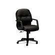 HON Pillow-Soft 2090 Series Leather Managerial Mid-Back Swivel/Tilt Chair