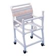 Healthline Gated Shower Chair With Deluxe Elongated Seat