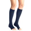 Jobst Opaque Maternity Open Toe Knee High Compression Stockings - Navy