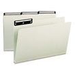 Smead Recycled Heavy Pressboard File Folders With Insertable Metal Tabs