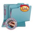 Smead Colored Pressboard Fastener Folders with SafeSHIELD Coated Fasteners