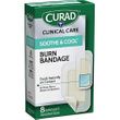 Medline Curad Soothe and Cool Clear Waterproof Hydrogel Bandages