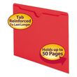Smead Colored File Jackets with Reinforced Double-Ply Tab