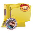 Smead Colored Pressboard Fastener Folders with SafeSHIELD Coated Fasteners