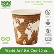 Eco-Products World Art Hot Cups