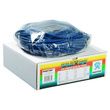 CanDo 100 Feet Low Powder Exercise Tubing Roll - Blue Color