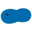 CanDo Inflatable Exercise Saddle Rolls - Blue Color