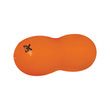 CanDo Inflatable Exercise Saddle Rolls - Orange Color
