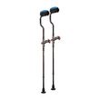 Ergoactive Ergobaum Dual Ergonomic Underarm Crutches With Arm Support