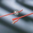 Bard Bardex Lubricath Two-Way Tiemann Model Red Foley Catheter With 5cc Balloon Capacity
