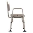 Nova Medical Padded Transfer Bench with Back Side View