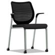 HON Nucleus Series Multipurpose Stacking Chair with ilira-Stretch M4 Back