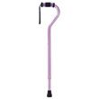 Complete Medical Stylish Offset Walking Cane-Purple