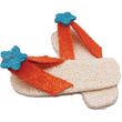 AE Cage Company Nibbles Flip Flops Loofah Chew Toy