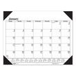 House of Doolittle 100% Recycled One-Color Dated Monthly Desk Pad Calendar
