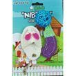 AE Cage Company Nibbles Eggplant and Assorted Loofah Chew Toys