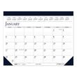 House of Doolittle 100% Recycled Two-Color Dated Monthly Desk Pad Calendar