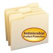 Smead Top Tab File Folders with Antimicrobial Product Protection