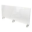 Ghent Clear Partition Extender with Attached Clamp