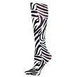 Complete Medical Zebra Knee High Compression Socks