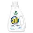 All Liquid Laundry Detergent Free Clear for Sensitive Skin