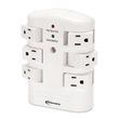 Innovera Six-Outlet Wall Mount Surge Protector