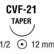 Medtronic Taper Point Suture with Needle CVF-25
