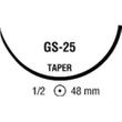 Medtronic Taper Point 36 Inch Suture with Needle GS-25