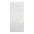Medline Plastic Zip Closure Bags with White Write-On Block
